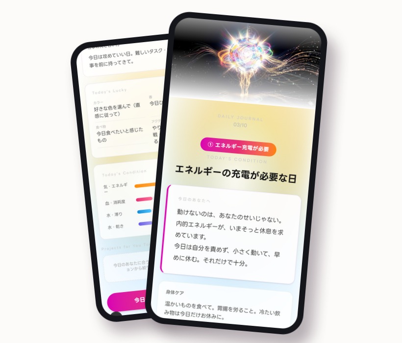 ジャーナル診断の結果画面